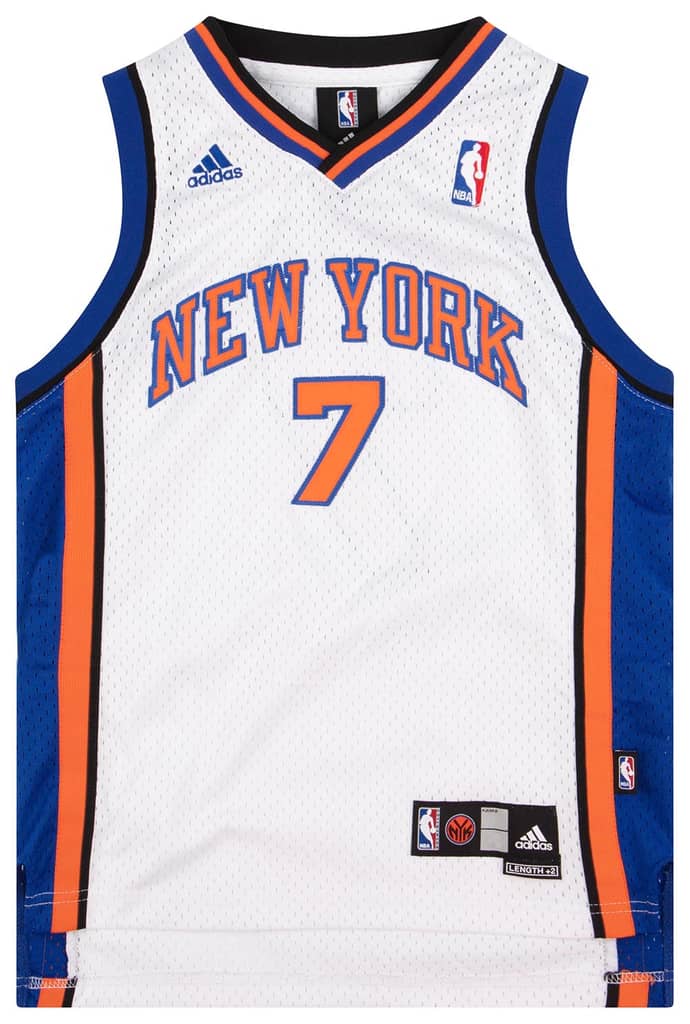 2006-07 New York Knicks Frye #7 adidas Swingman Jersey (Home) Y