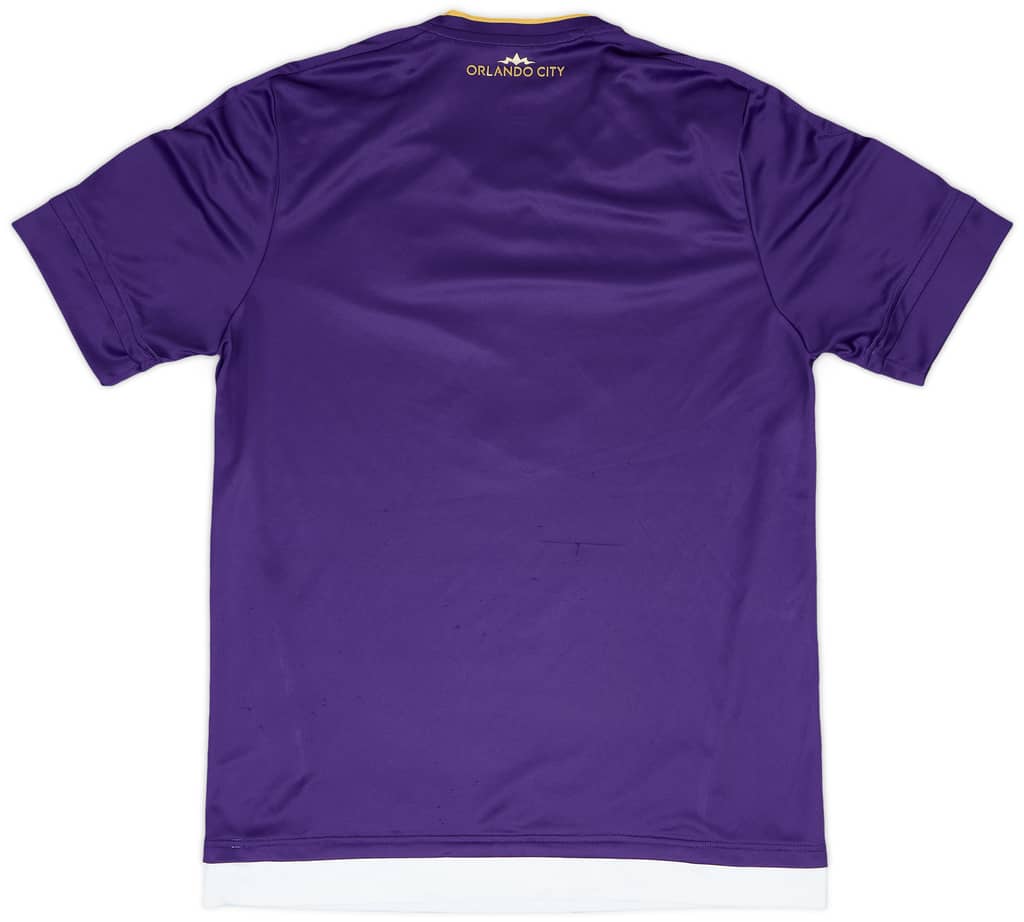 2015 Orlando City Authentic Home Shirt - 9/10 - (L)
