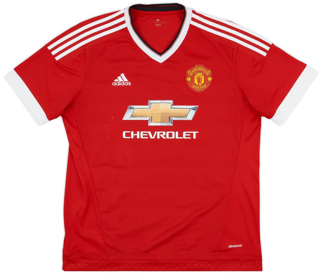 2015-16 Manchester United Home Shirt Rooney #10 - 6/10 - (XL)
