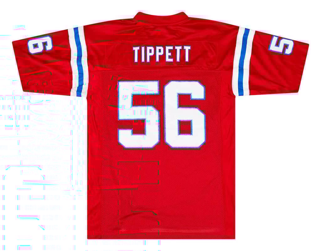 1980s New England Patriots Tippett #56 Reebok Gridiron Classics Jersey (Home) M