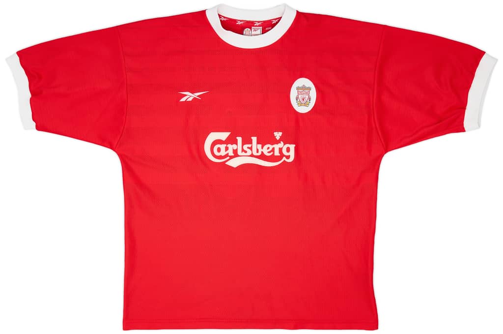 1998-00 Liverpool Home Shirt Carragher #23 - 9/10 - (XL)