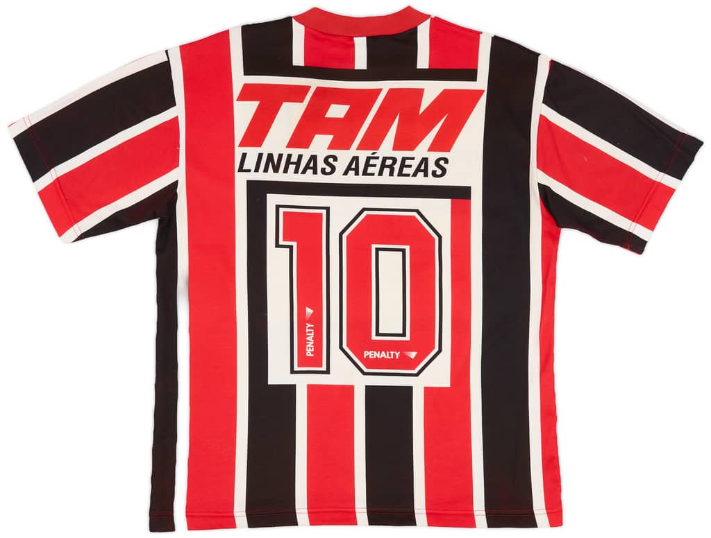 1993-94 Sao Paulo Away Shirt #10 - 6/10 - (L)