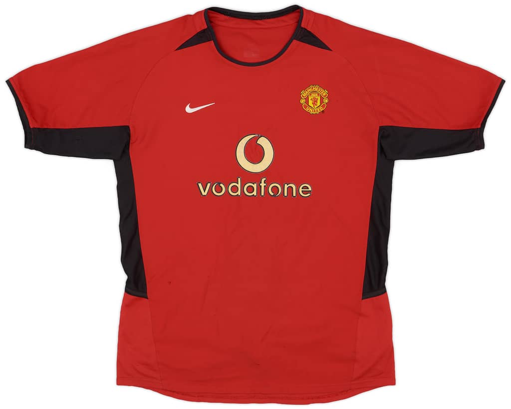 2002-04 Manchester United Home Shirt - 5/10 - (XL.Boys)