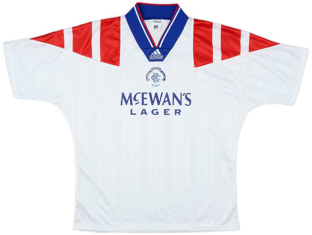 1992-93 Rangers Away Shirt - 9/10 - (L/XL)
