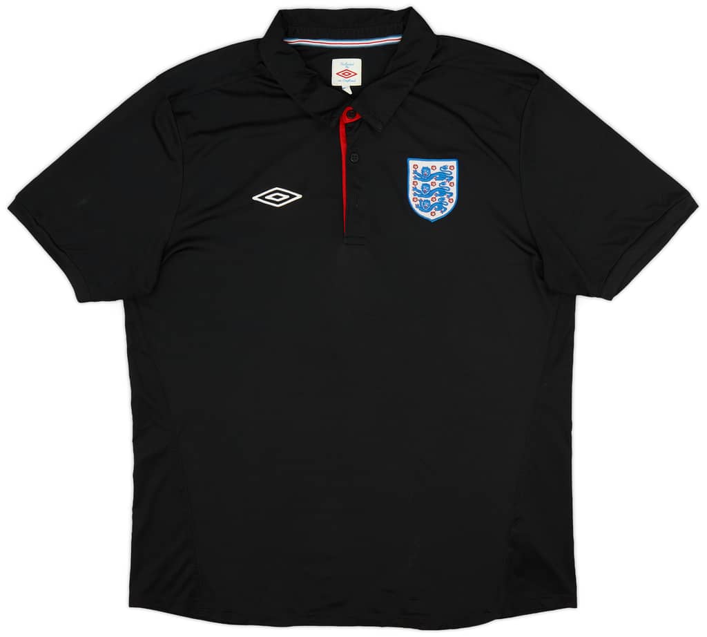 2010-11 England Umbro Polo Shirt - 8/10 - (XL)