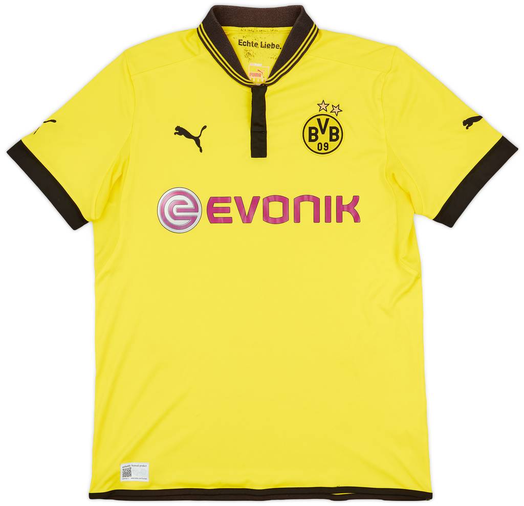 2012-13 Borussia Dortmund Home Shirt - 8/10 - (XL)