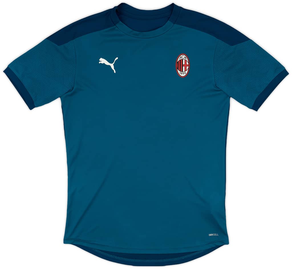 2020-21 AC Milan Puma Training Shirt - 8/10 - (M)