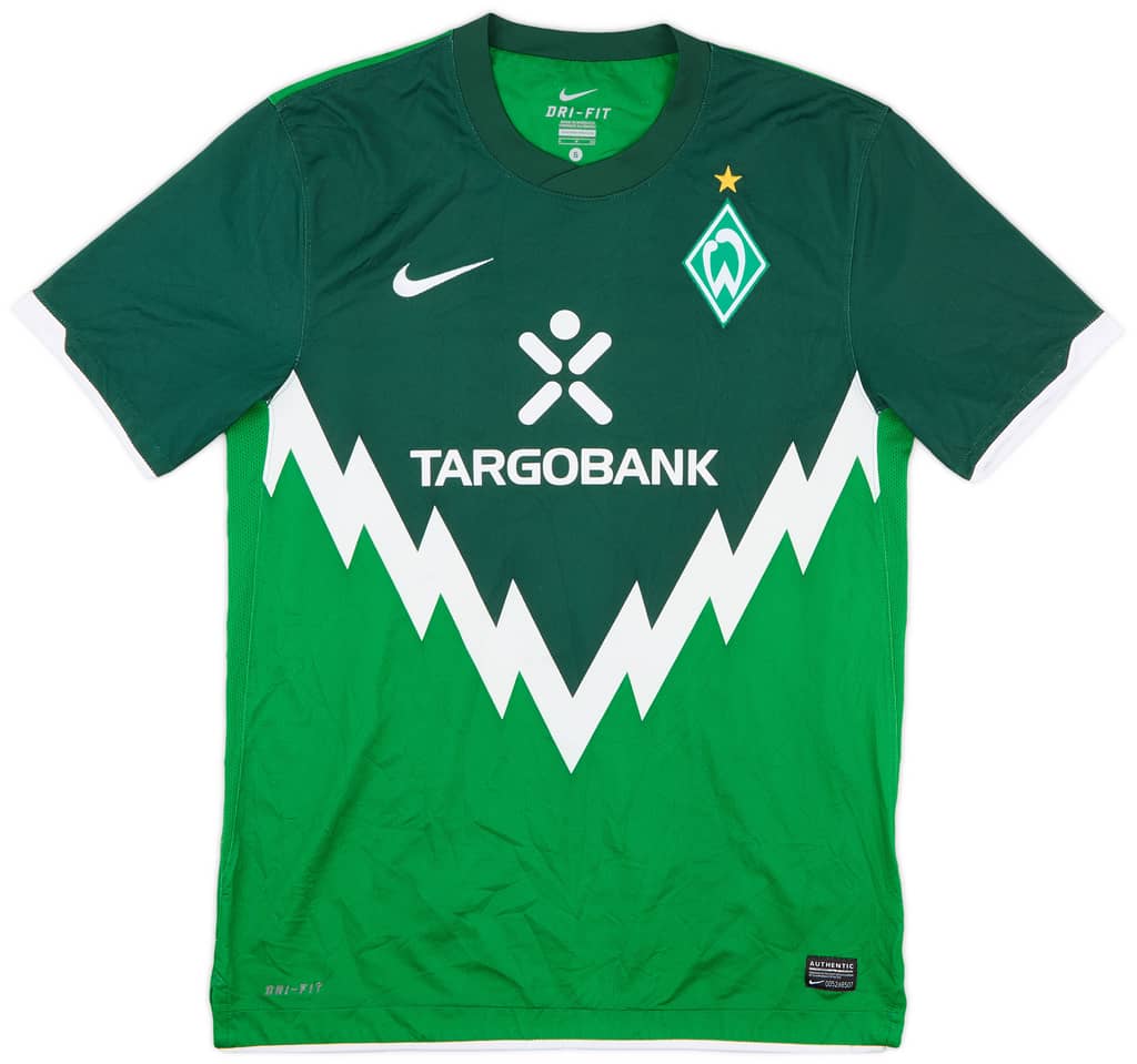 2010-11 Werder Bremen Home Shirt - 7/10 - (S)