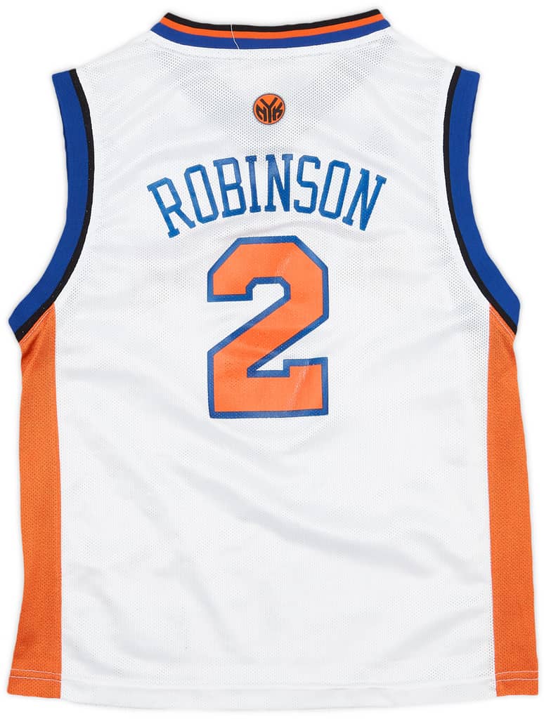 2009-10 New York Knicks Robinson #2 adidas Home Jersey - 8/10 - (M.Boys)
