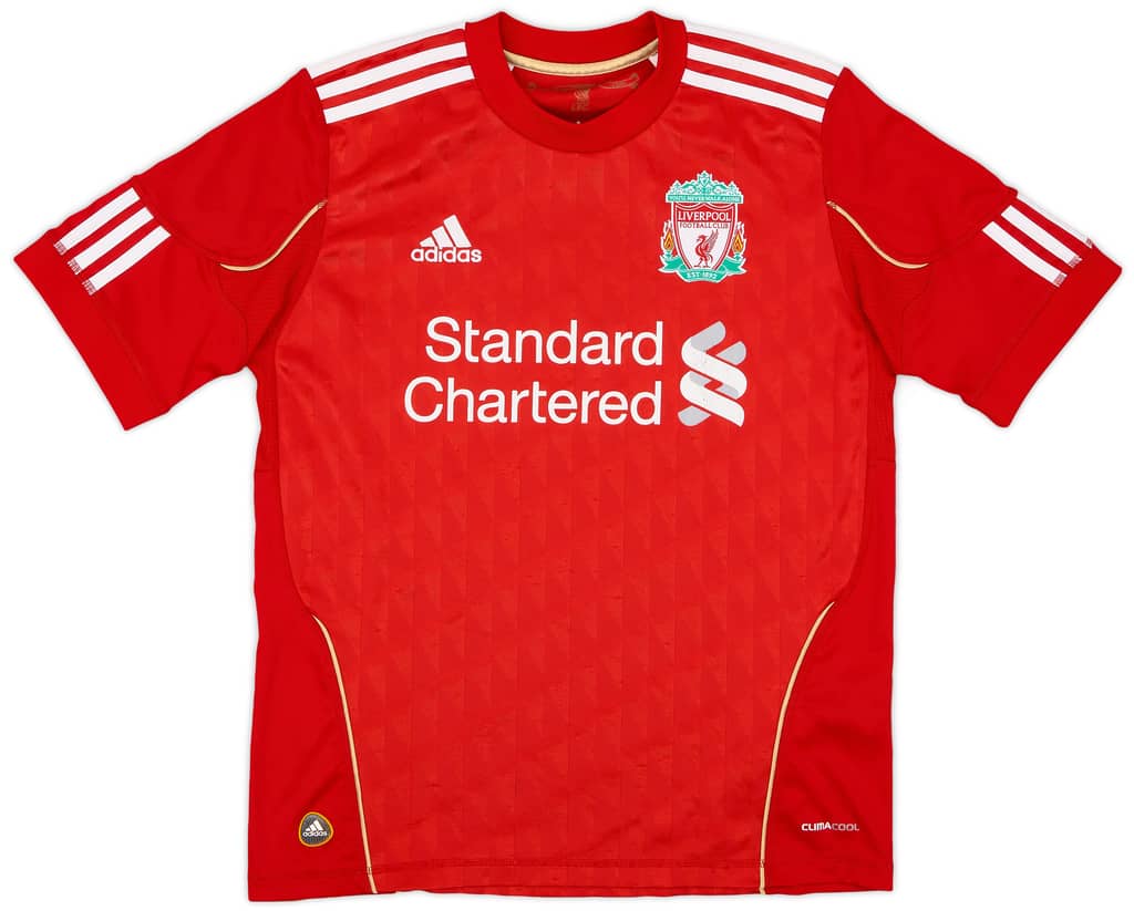 2010-12 Liverpool Home Shirt - 7/10 - (L.Boys)