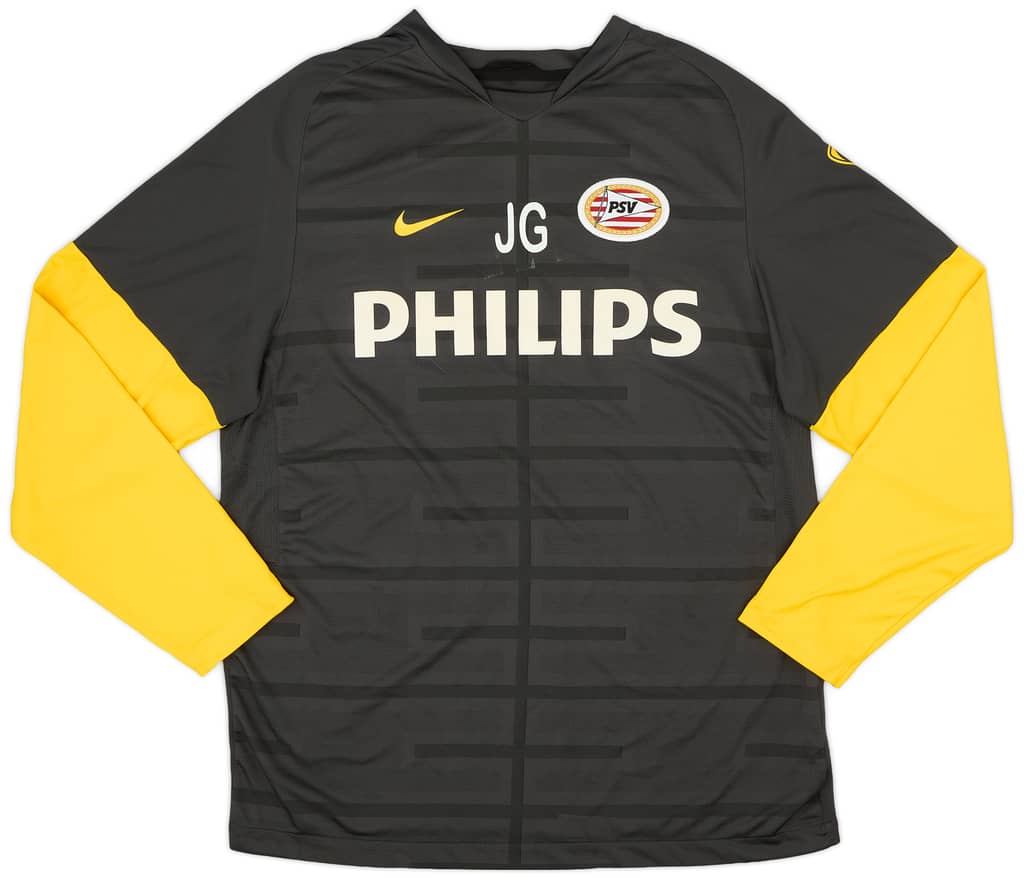 2009-10 PSV Staff Issue Nike Training L/S Shirt JG - 8/10 - (L)