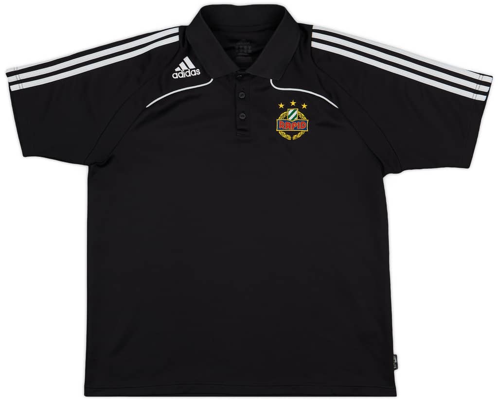 2008-09 Rapid Vienna adidas Polo Shirt - 9/10 - (XL)