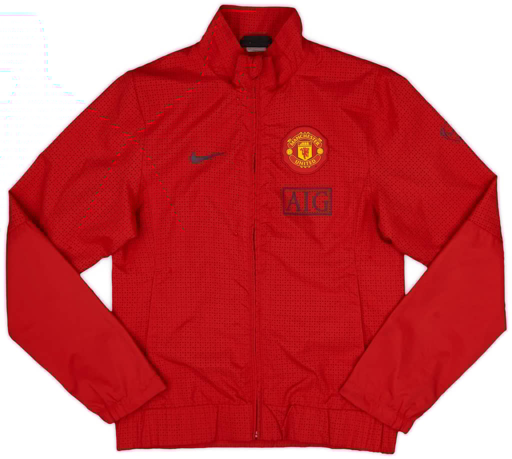 2009-10 Manchester United Nike Track Jacket - 8/10 - (S)
