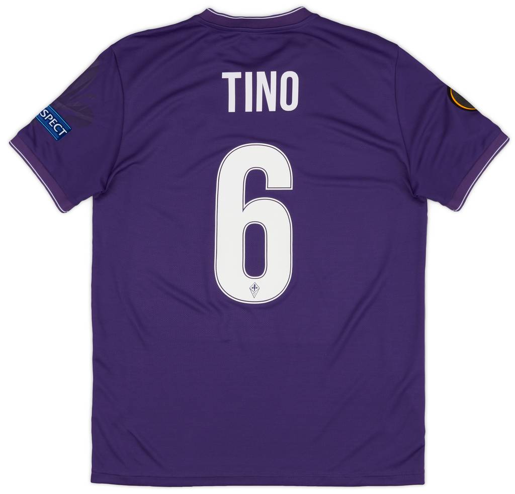 2015-16 Fiorentina Home Shirt Tino #6 - As New - (M)