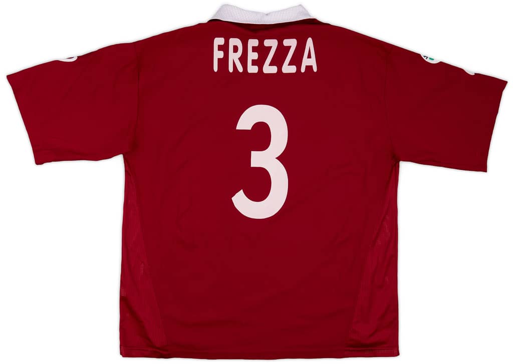 2002-03 Torino Match Worn Home Shirt Frezza #3