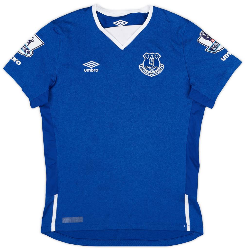 2015-16 Everton Home Shirt Besic #17 - 8/10 - (L.Boys)