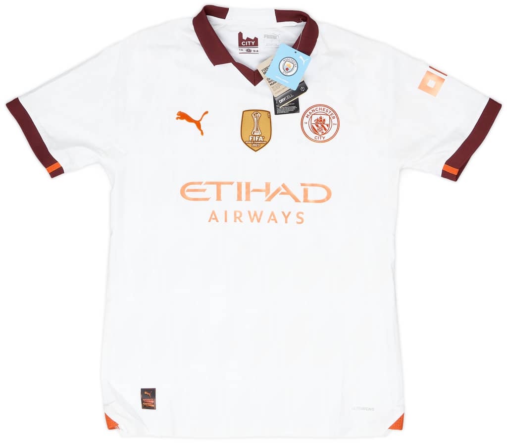 2023-24 Manchester City Player Issue Away Shirt Haaland #9 (L)