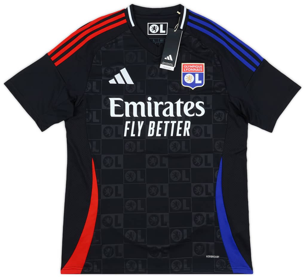 2024-25 Lyon Away Shirt Mikautadze #69