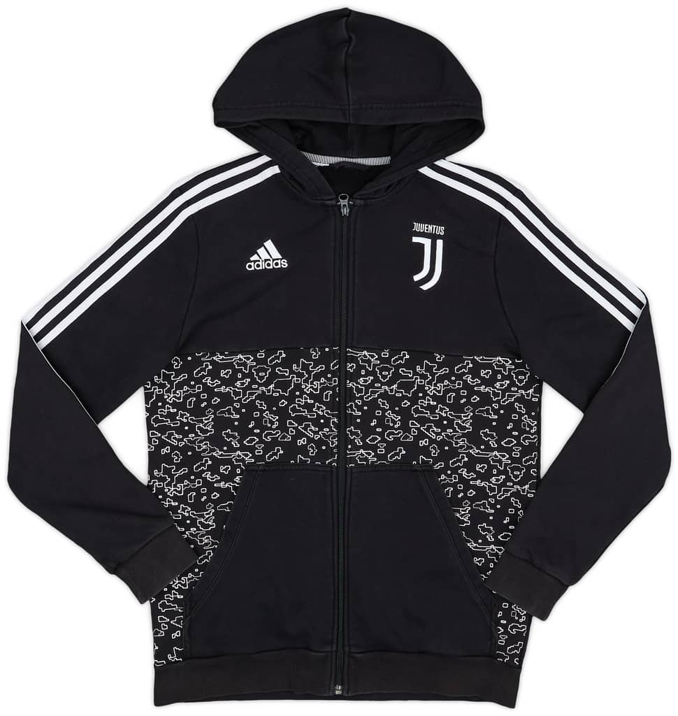 2018-19 Juventus adidas Hooded Track Jacket - 8/10 - (S)