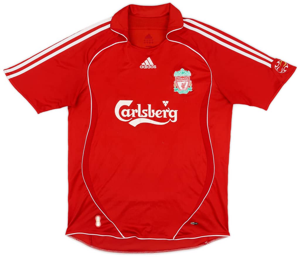 2006-08 Liverpool Home Shirt Alonso #14 - 6/10 - (L)