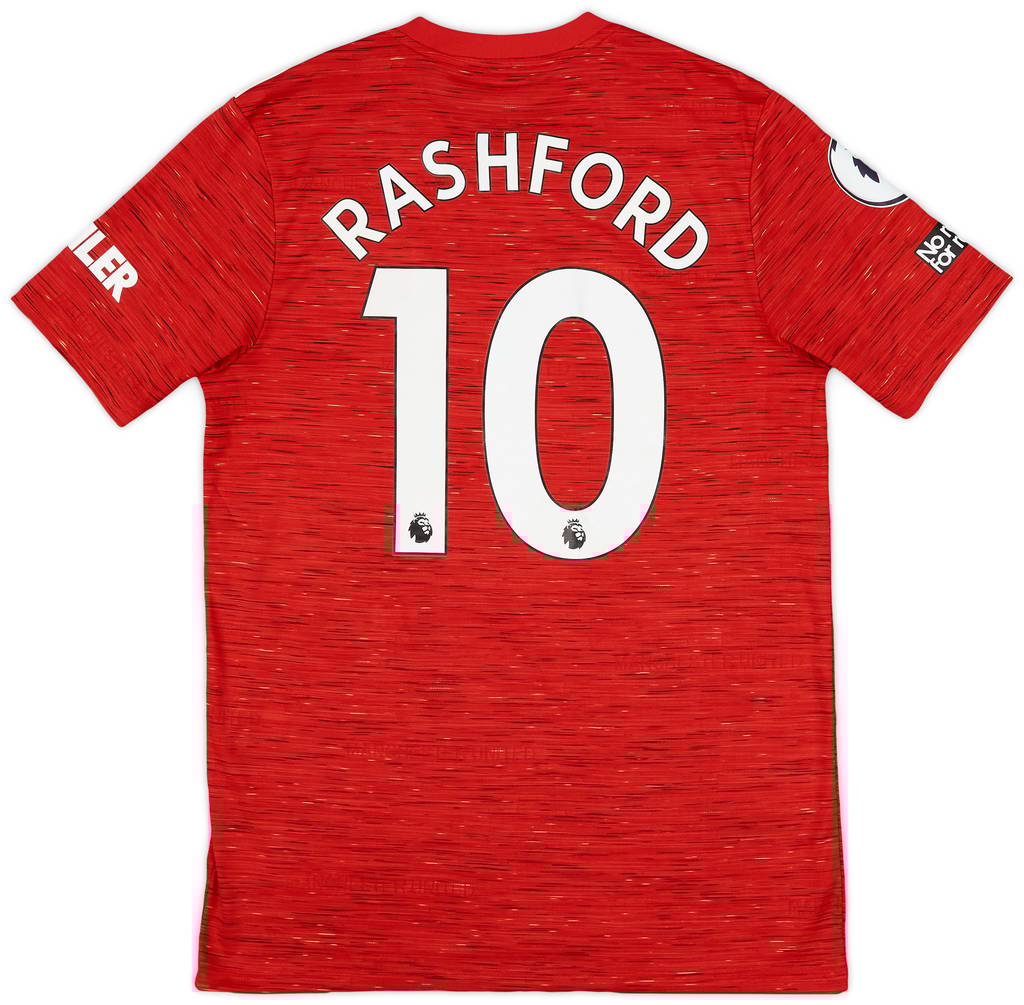 2020-21 Manchester United Home Shirt Rashford #10 - 10/10 - (M)