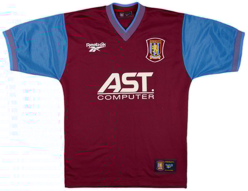 1997-98 Aston Villa Home Shirt Ehiogu #5 - 7/10 - (S)