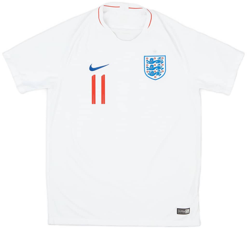 2018-19 England Home Shirt Vardy #11 - 6/10 - (S)