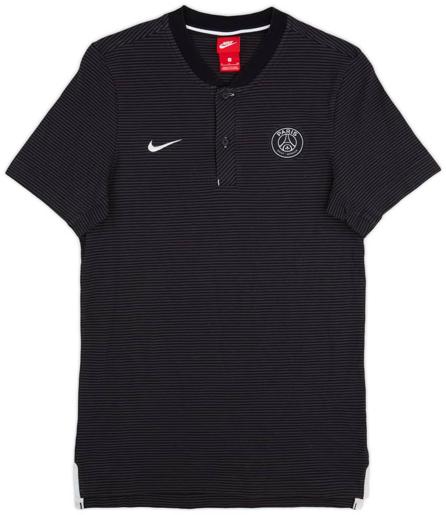 2017-18 Paris Saint-Germain Nike Polo Shirt - 9/10 - (S)
