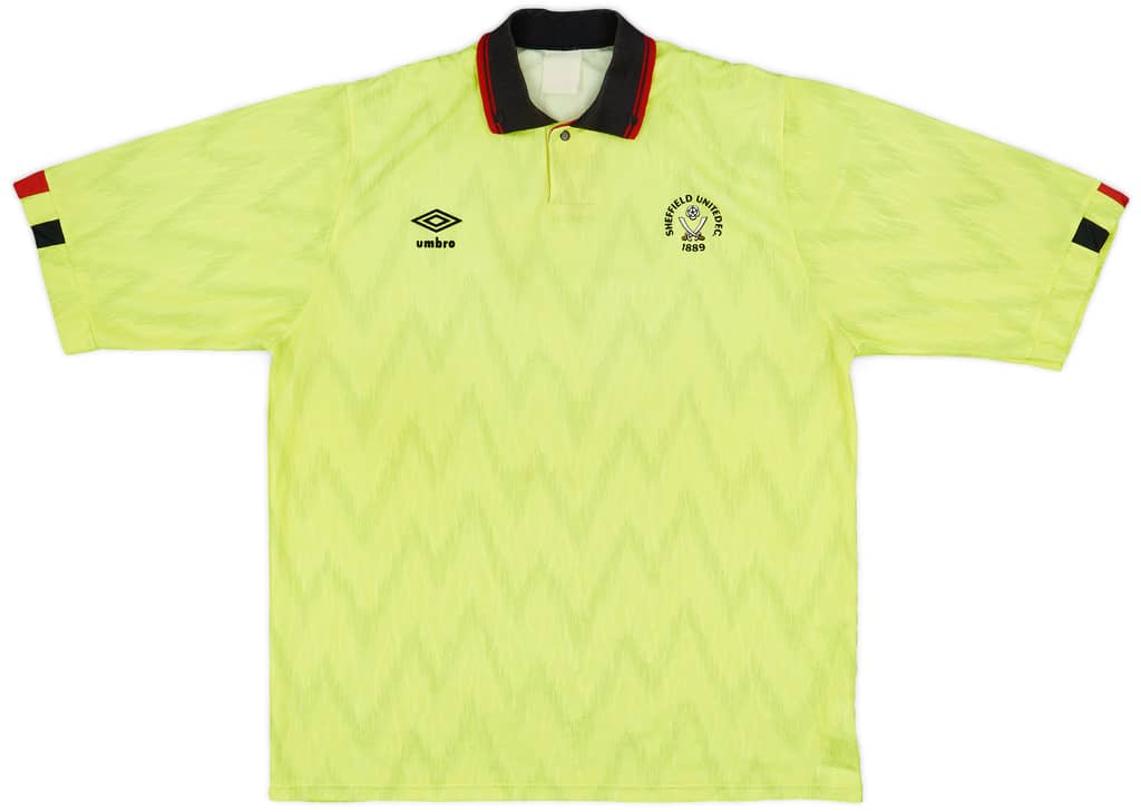 1989-91 Sheffield United Away Shirt - 8/10 - (XL)