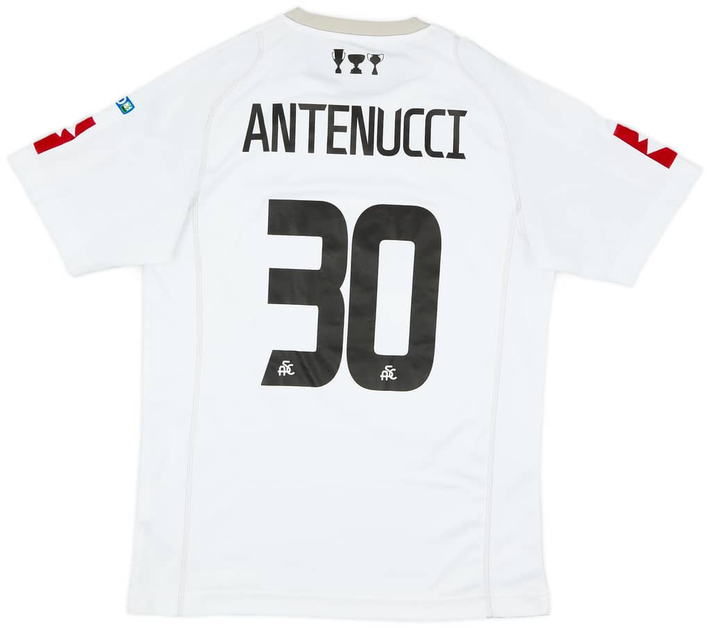 2012-13 Spezia Match Issue Home Shirt Antenucci #30