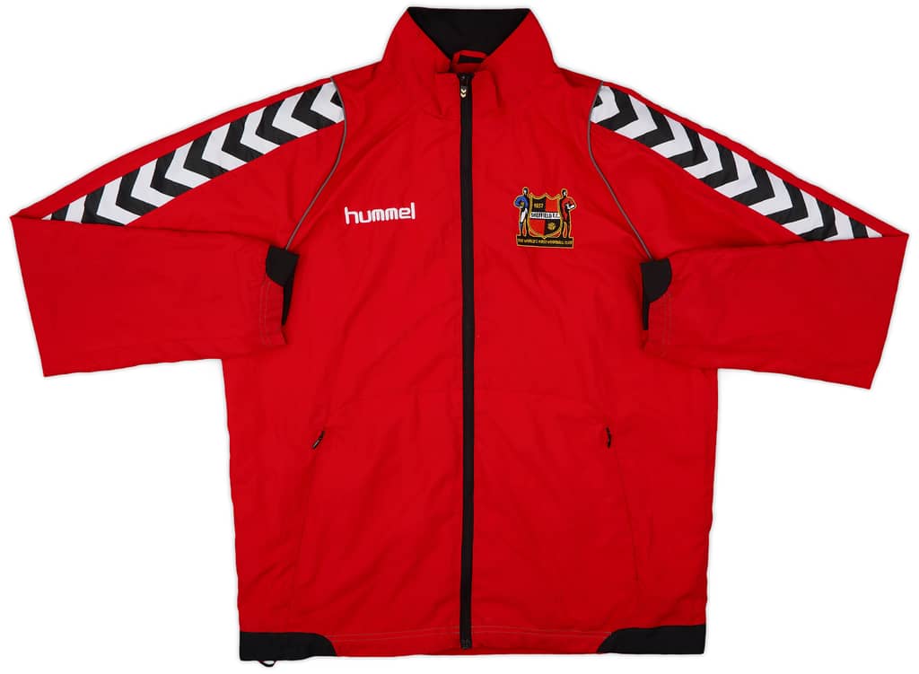 2013-14 Sheffield FC Hummel Track Jacket - 8/10 - (L)