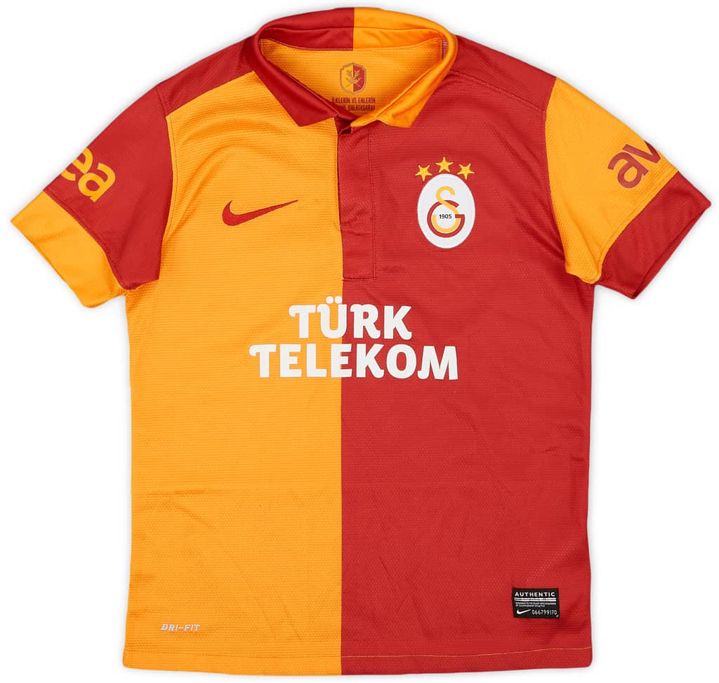 2012-13 Galatasaray Home Shirt - 8/10 - (S.Boys)