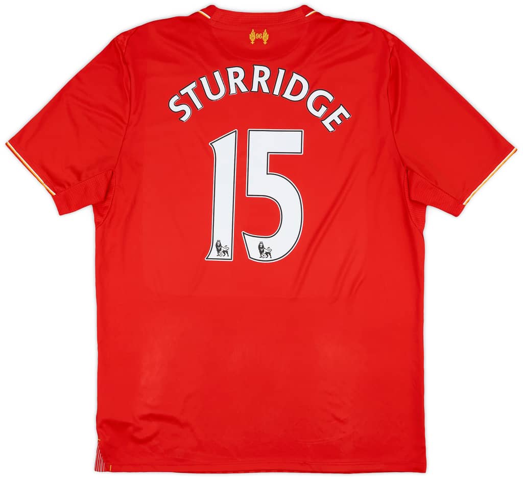 2015-16 Liverpool Home Shirt Sturridge #15 - 6/10 - (XL)