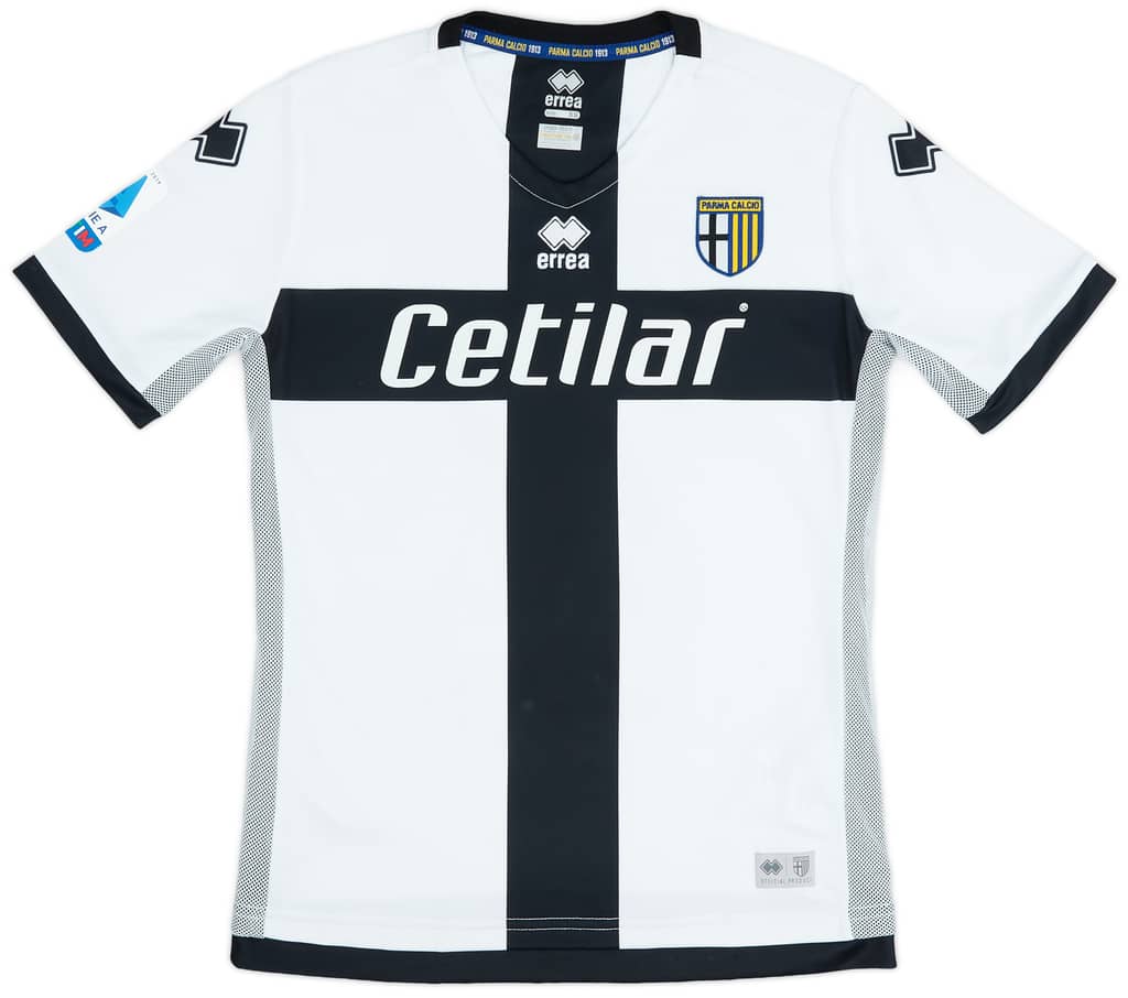 2019-20 Parma Home Shirt Gervinho #27 - As New - (XS)