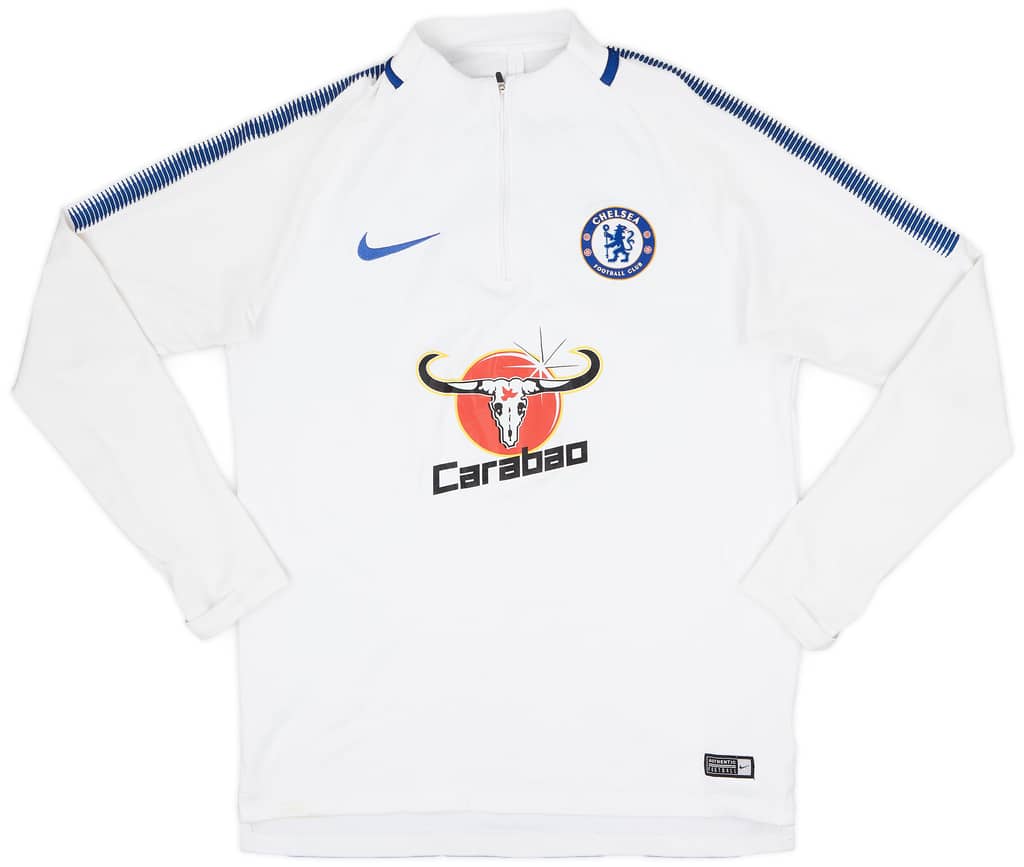 2017-18 Chelsea Nike 1/4 Zip Drill Top - 6/10 - (M)