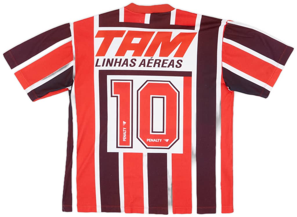 1994 Sao Paulo Away Shirt #10 - 8/10 - (L)