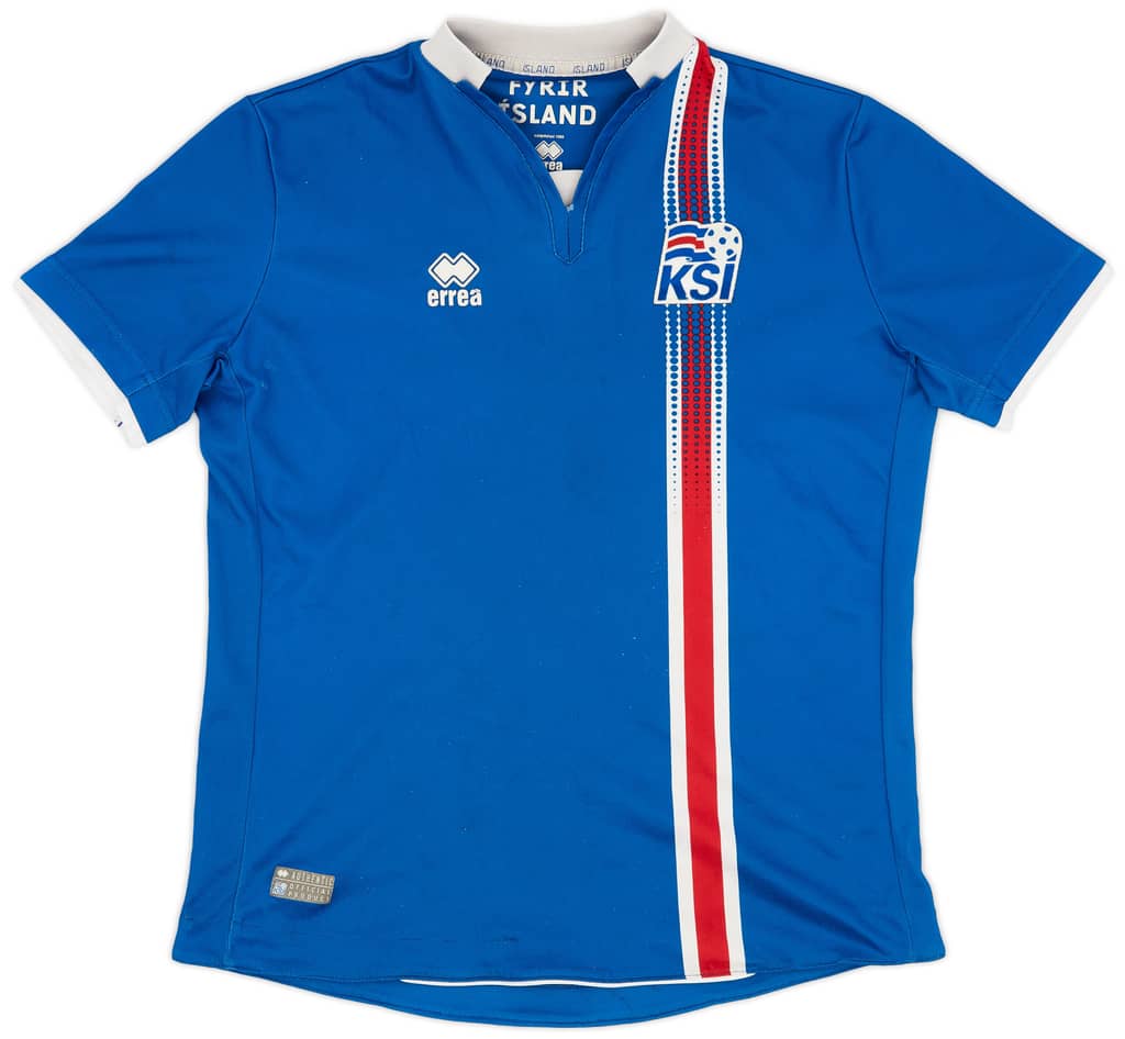 2016-18 Iceland Home Shirt - 5/10 - (XS)