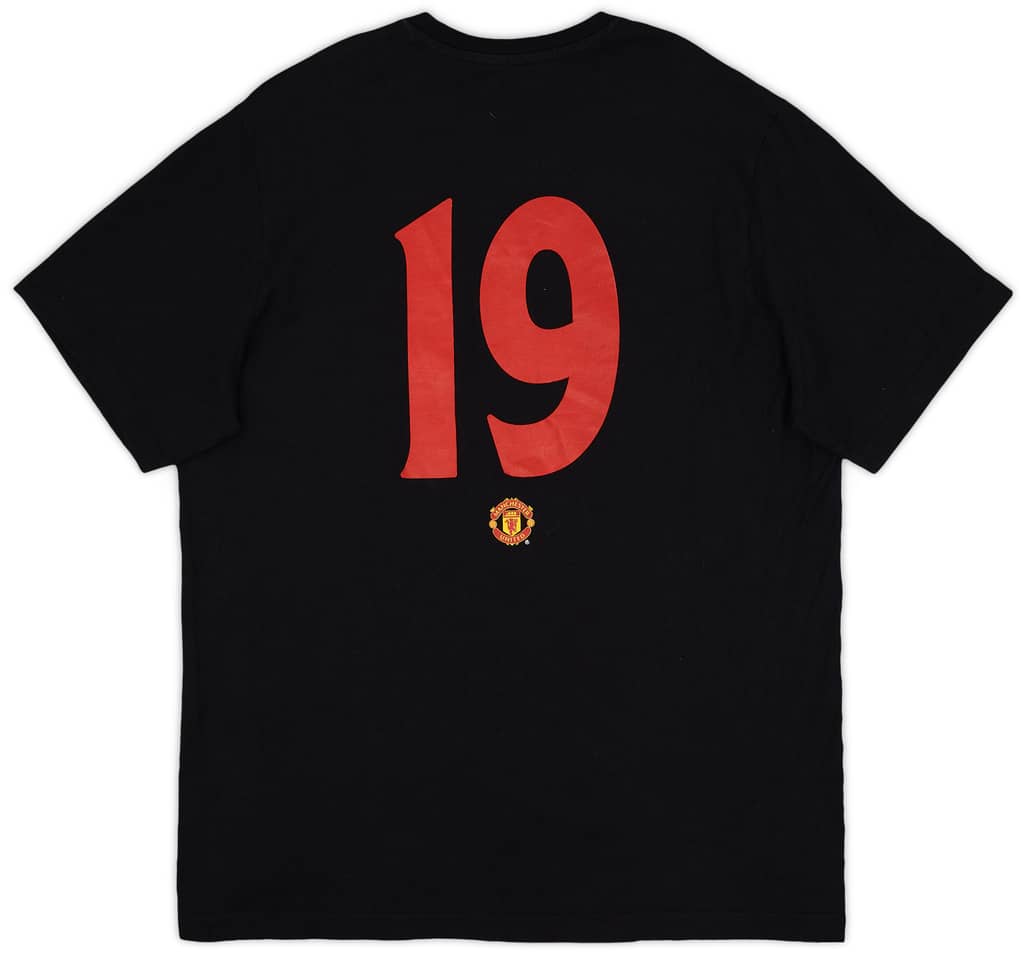 2010-11 Manchester United '19' Nike Cotton Tee - 9/10 - (XL)