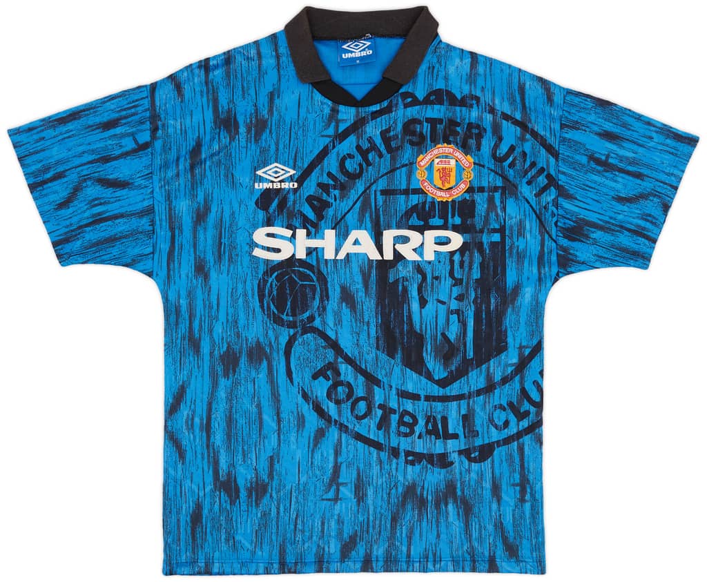 1992-93 Manchester United Away Shirt - 8/10 - (M)