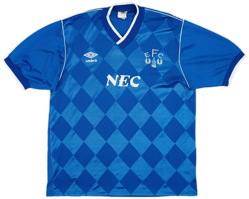1986-89 Everton Home Shirt - 8/10 - (L)