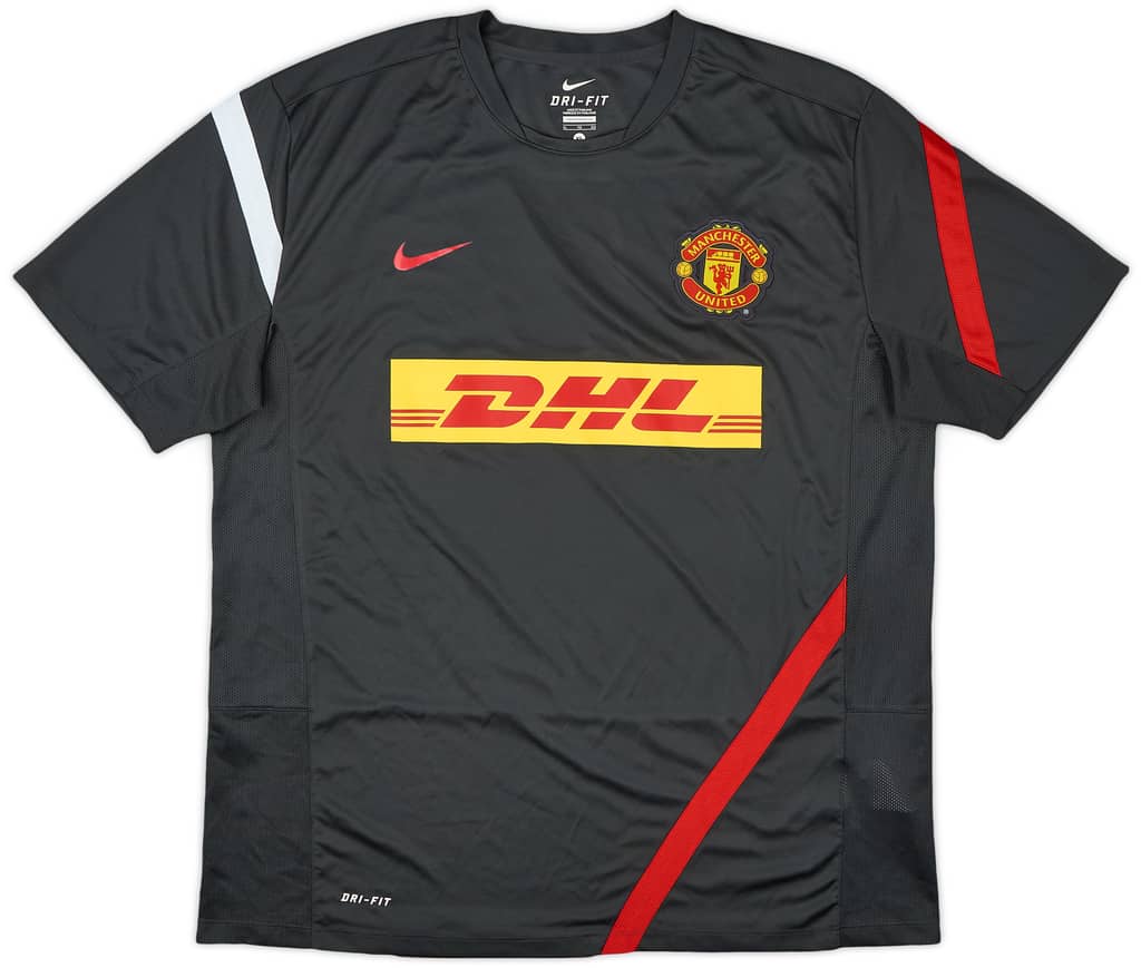 2012-13 Manchester United Nike Training Shirt - 8/10 - (XL)
