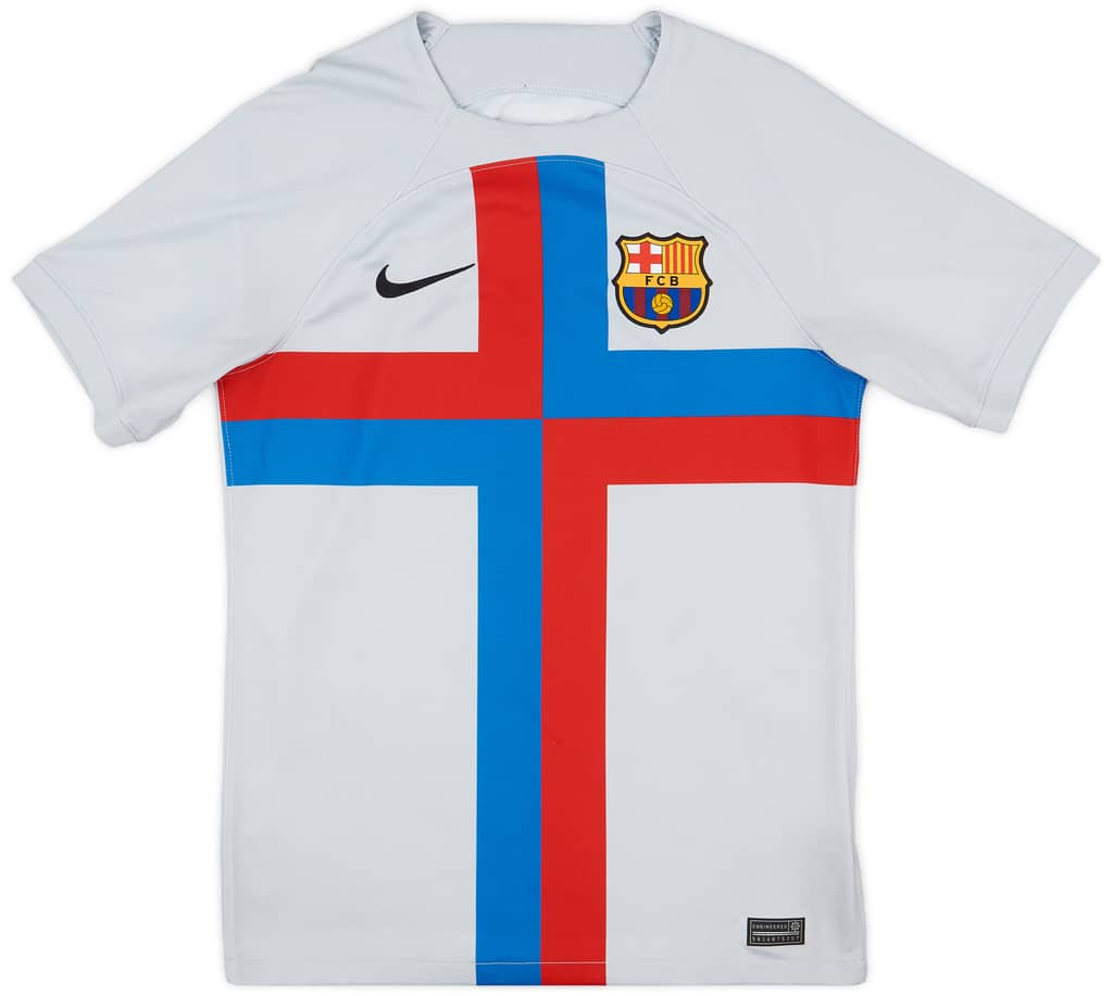 2022-23 Barcelona Third Shirt Lewandowski #9 - 8/10 - (S)
