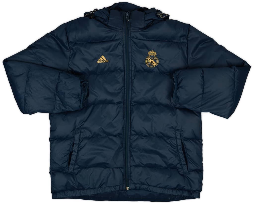 2009-10 Real Madrid adidas Padded Bench Coat - 9/10 - (XL)