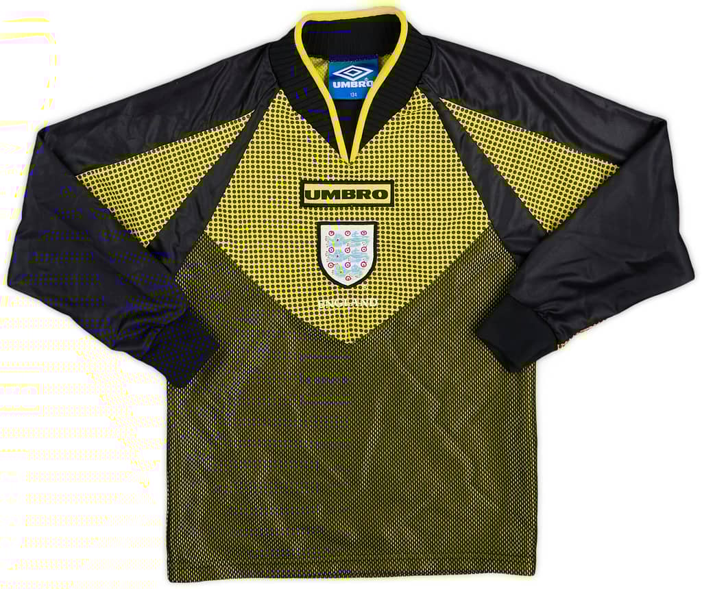 1998-99 England GK Shirt - 8/10 - (S.Boys)