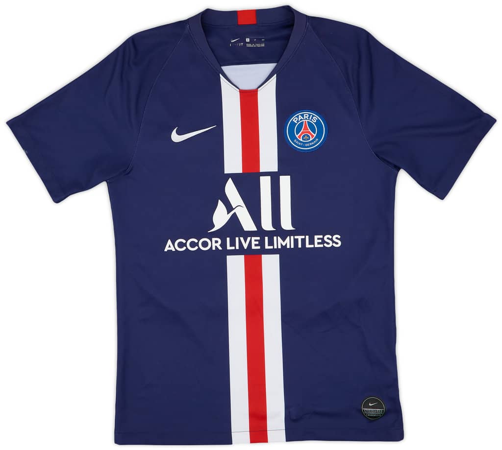 2019-20 Paris Saint-Germain Home Shirt Mbappe #7 - 10/10 - (S)