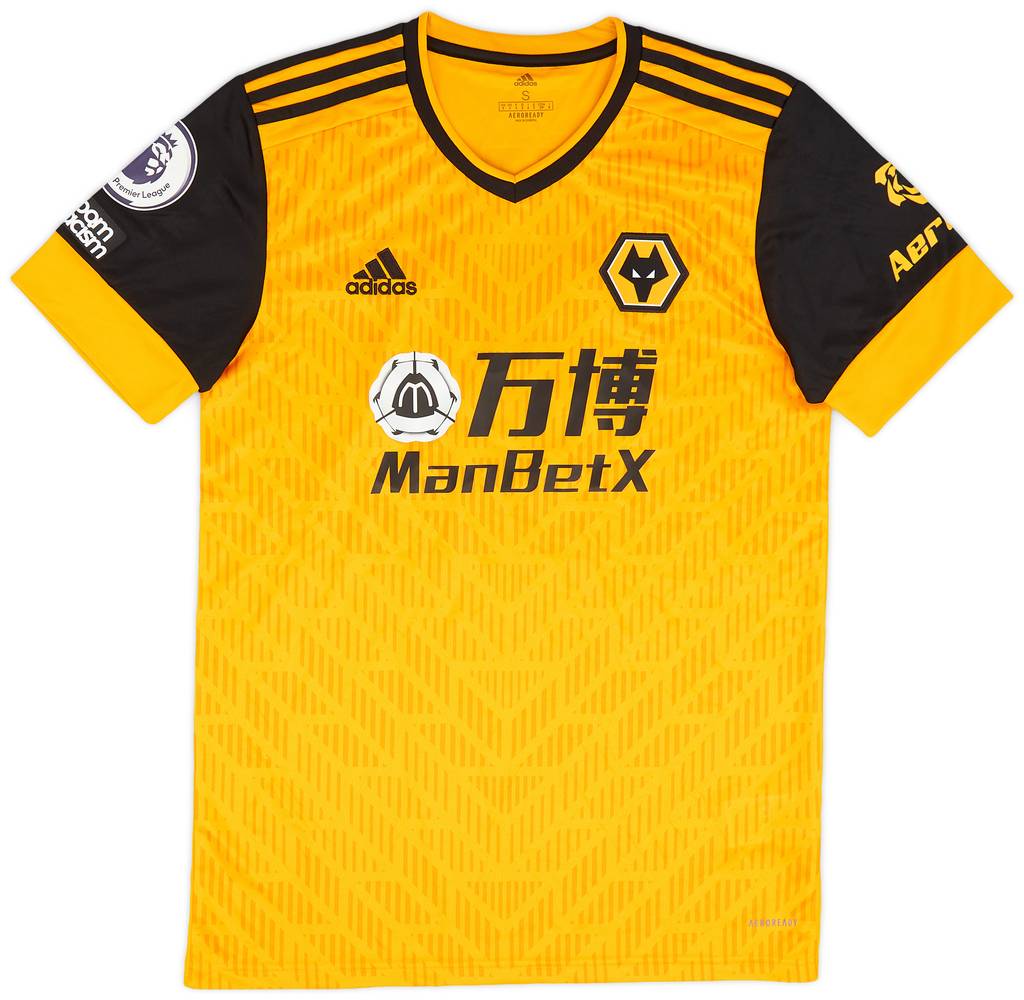 2020-21 Wolves Match Issue Home Shirt Neto #7