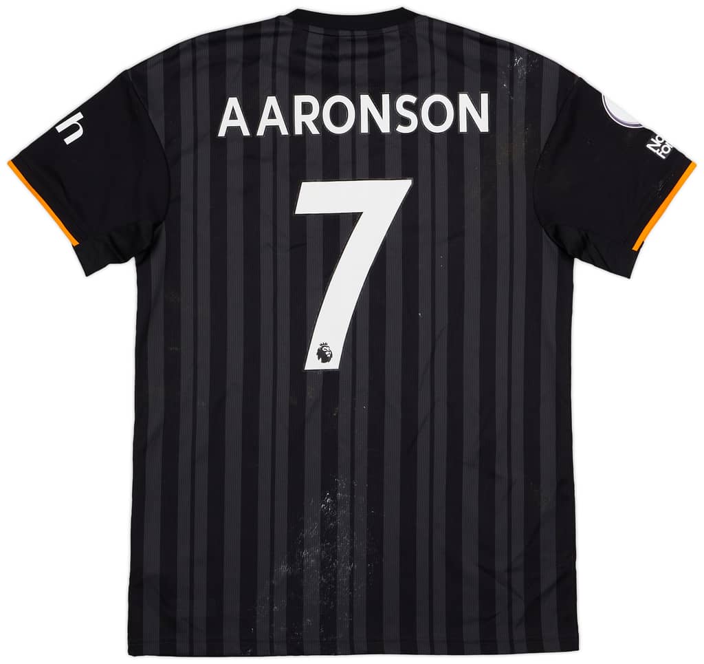 2022-23 Leeds Match Worn Third Shirt Aaronson #7
