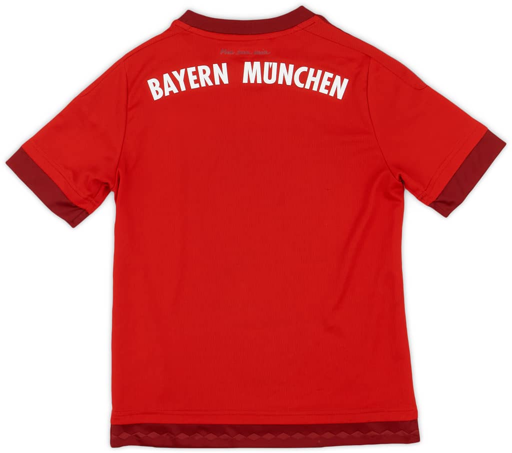 2015-16 Bayern Munich Home Shirt - 9/10 - (M.Boys)