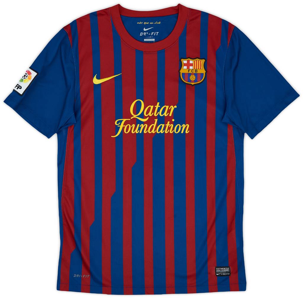 2011-12 Barcelona Home Shirt Messi #10 - 7/10 - (S)