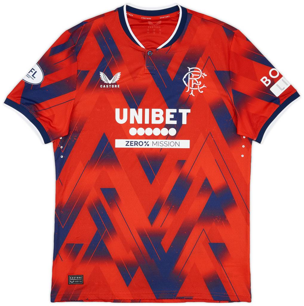 2023-24 Rangers Match Issue Fourth Shirt R. Matondo #17